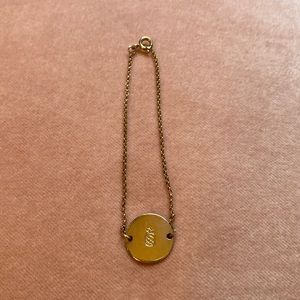 James Michelle Pineapple Stamped Bracelet